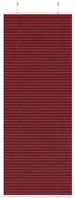 vidaXL Plissado Cego Bordéus Vermelho 70x200 cm Largura Tecido