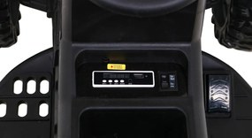 Trator elétrico para Crianças 12V Titanium Com reboque, Rodas EVA,	Assento de imitação couro Verde