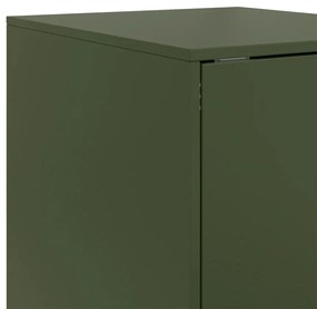 Aparador 34,5x39x107 cm aço verde azeitona