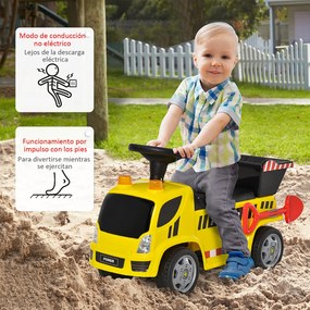Carro Andador para Bebés acima de 18 meses Tipo Caminhão com Música Fa