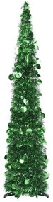 Árvore de Natal pop-up artificial 120 cm PET verde