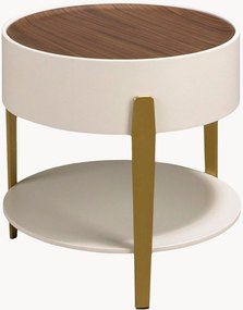 Mesa de apoio redonda Severino