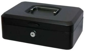 Cash Box Bismark 25 X 9 X 17 cm Preto Metal