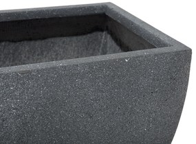 Vaso cinzento 46 x 46 x 44 cm ORICOS Beliani