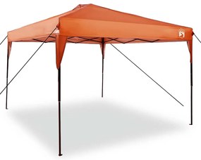 Tenda de Toldo Laranja 300 x 300 x 227 / 236 / 245 cm Tecido Oxford