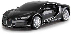 Carro Telecomandado Bugatti Chiron 1:24 2,4GHz Preto