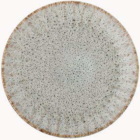 Pratos de jantar artesanais Fleur, conjunto de 6