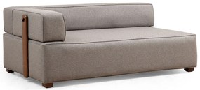 Sofá de Canto Gondol – Cinzento – 180 x 105 cm