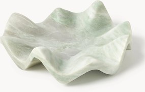 Tabuleiro decorativo em mármore artesanal Gaia, Ø 30 cm