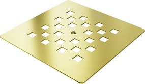 Mexen Stone+ máscara para base de duche, dourada - 44910050