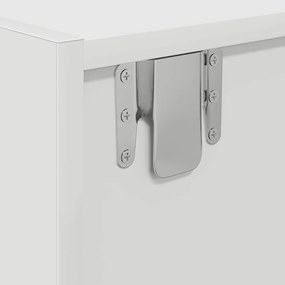 Móvel de TV 100x31x25,5 cm derivados de madeira branco