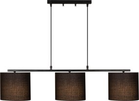 Candeeiro de Teto Valiz – Preto – 110 x 20 cm