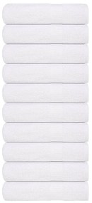 Toalhas de banho 10 pcs 70x140 cm 360 gsm 100% algodão branco