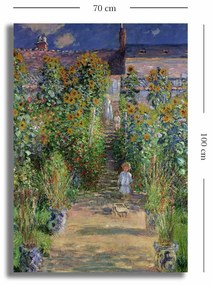 Pintura Decorativa em Tela 70100MONET019 – Multicolor – 70 x 100 cm
