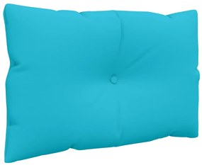 Almofadões p/ móveis de paletes 2 pcs tecido oxford turquesa