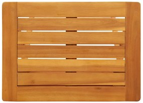 Mesa de jardim dobrável 50x36x60 cm madeira de acácia maciça