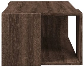 Mesa de centro 89,5x48x30cm derivados madeira carvalho castanho