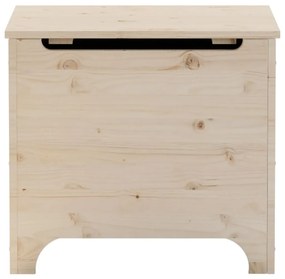 Caixa de arrumação com tampa RANA 60x49x54 cm pinho maciço
