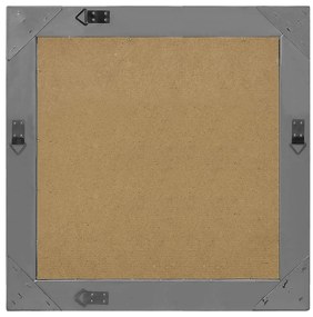 Espelho de parede estilo barroco 60x60 cm preto