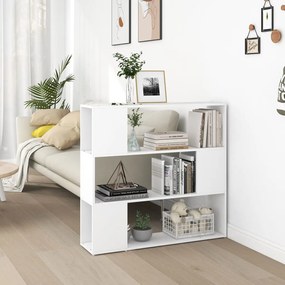 vidaXL Estante/divisória 100x24x94 cm branco