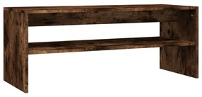 Mesa de centro 100x40x40 cm derivados madeira carvalho fumado