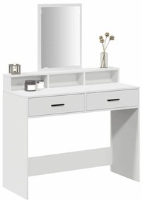 Tocador com Gavetas Branco 100x41x140 cm