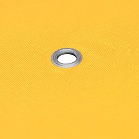 Cobertura de gazebo com 2 camadas 310 g/m² 3x3 m amarelo