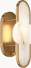 Candeeiro de parede em mármore e metal Marmo