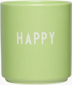 Chávena com inscrição Favourite Happy