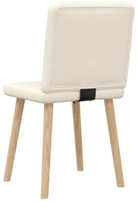 Cadeiras de jantar 2 pcs linho