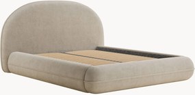 Cama estofada artesanal com arrumação Koji