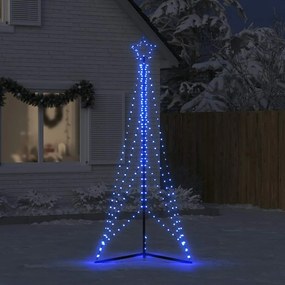 LED Árvore de Natal 483 LEDs Azul 240 cm