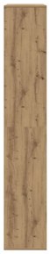 Estante 100x33x187,5 cm derivados de madeira carvalho artisiano