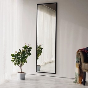 Espelho Cheval Cool – Preto – 50x170x60 cm