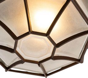 Plafon Rústico Castanho Ferrugem 26.5 IP44 - Bri