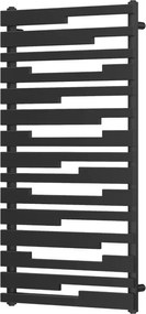 Mexen Provo radiador decorativo 1125 x 600 mm, 799 W, preto - W209-1125-600-00-70