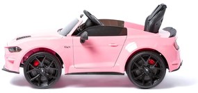 FORD MUSTANG COM DRIFT CARRO ELÉTRICO INFANTIL 24V ROSA