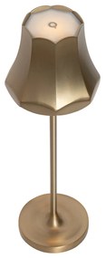 LED Conjunto de 2 Candeeiros de Mesa Retro Ouro Rosa Recarregáveis IP44 - Granny Retro