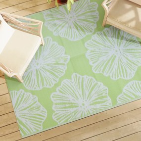 Tapete de exterior 160x230 cm ARAKIL PP Verde