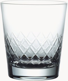 Copos de uísque em cristal artesanal Lattice, conjunto de 4