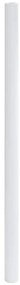 Autocolantes para móveis 90x500 cm PVC branco mate