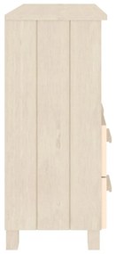 Aparador HAMAR 85x35x80 cm pinho maciço castanho-mel