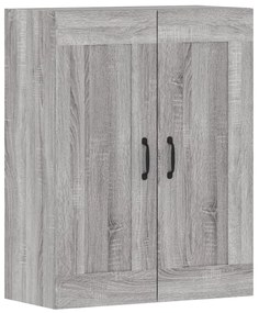 Móveis de parede 2 pcs derivados de madeira cinzento sonoma