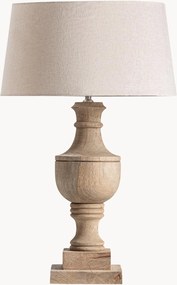 Candeeiro de mesa em madeira de manga Bamberg