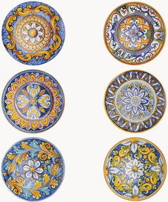 Pratos de fruta La Tradizione, conjunto de 6