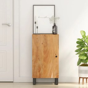 vidaXL Aparador com porta 40x31x75 cm madeira de acácia maciça