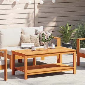 Mesa de Café 110x55x45 cm Madeira de Acácia Sólida