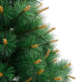 Árvore de Natal artificial articulada com suporte 150 cm