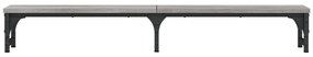 Suporte monitor 105x23x15,5cm derivados madeira cinzento sonoma