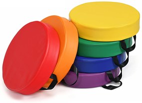 6 peças de almofadas para assento infantil com alça - Morandi